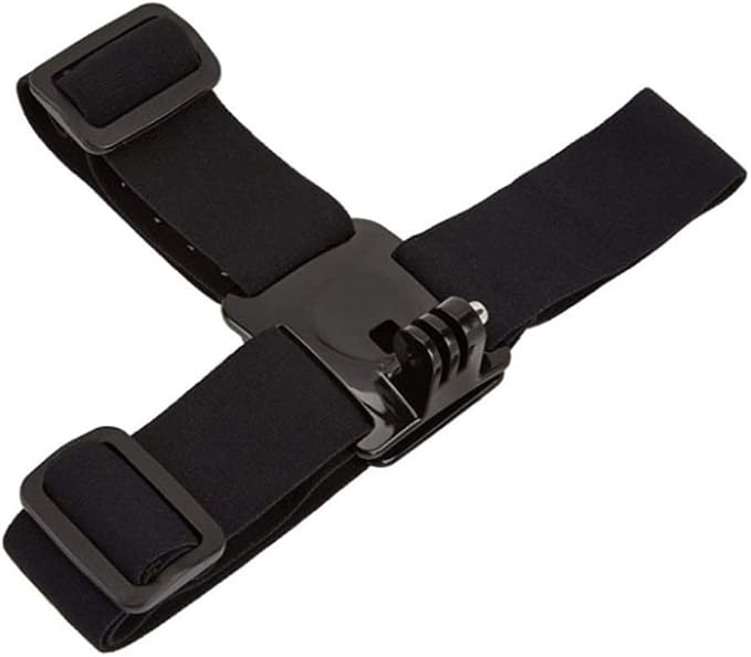 Action Camera Head Mount Strap Compatible with Gopro DJI Osmo | Compatible with Go pro Hero 13 12 11 10 9 8 AKASO EK7000 Brave 4 Brave 7LE ODDV Hiicam Icefox WOLFANG, Wearing Head Belt - Image 8