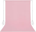 TRLYC Pink Photography Backdrops 6x9 FT Seamless Background for Studio | Pink Backdrop for Photoshoot Video Backgrounds Screen Party Wrinkle-free Polyester Non-Glare Rod Pocket Easy Setup by TRLYC