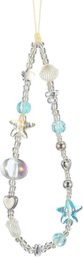 Yolev Beaded Camera Wrist Strap Cute Camera Charm Strap Blue Digital Camera Wrist Strap Charm Lanyard for Phone Bag Keychain Accessories by Yolev