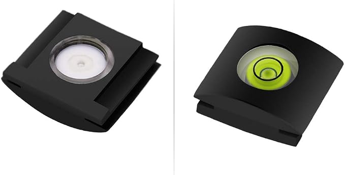 Anwenk Hot Shoe Level Camera Bubble Level Hot Shoe Spirit Level Hot Shoe Cover (Includes 2 Axis Bubble Level and 1 Axis Hot Shoe Cover) Combo Pack - Image 4
