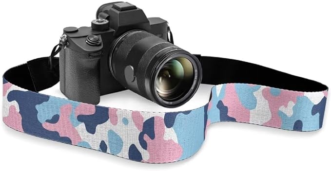 Coldinair Black Adjustable Camera Strap Universal Neck & Shoulder Soft Padded Strap for All DSLR Cameras,Binoculars by Coldinair