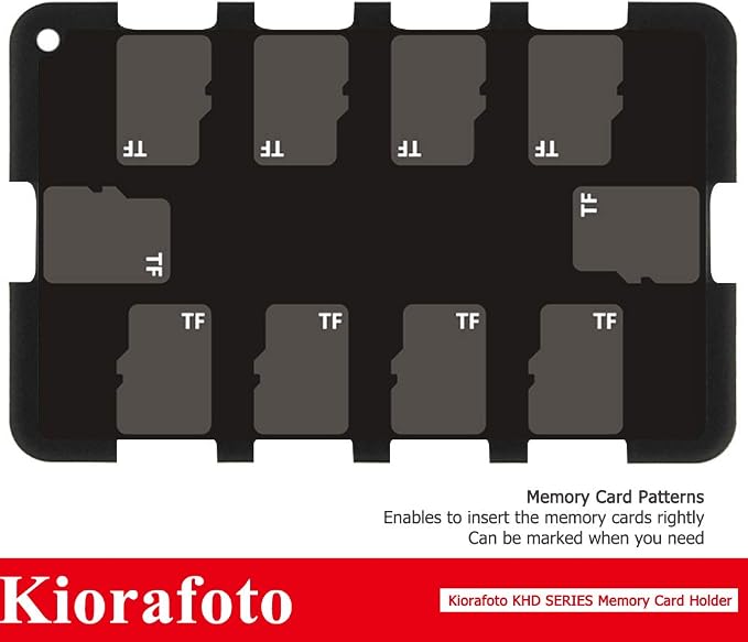 10 Slots Slim Credit Card Size TF Micro SD Card Case Holder | Lightweight,Portable,MSD Microsd Memory Card Case Storage Keeper Holder,for 10 TF MSD MicroSD MicroSDHC MicroSDXC Cards - Image 5