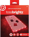 TossBrightz LED Cornhole Lights (Set of Two) - Weather Resistant Kit by Brightz