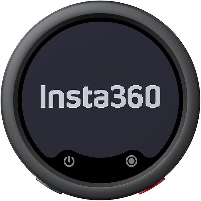 Insta360 Mic Pro Transmitter, Wireless Mini Lavalier Microphone for iPhone/Camera/Android, Video Recording, Bluetooth, Customizable E-Ink Display, 3-Mic Array, 32-bit Float Internal Recording by Unknown