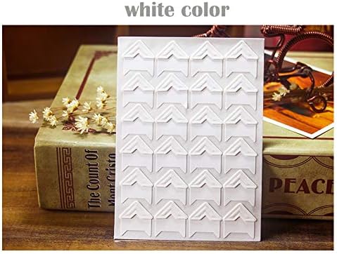 360 Count Self-Adhesive Acid Free Photo Corners for Scrapbooks Memory Books (White) - Image 3