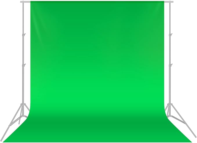 NEEWER 10 x 12FT / 3 x 3.6M PRO Photo Studio Premium Polyester Collapsible Backdrop Background for Photography, Video and Television (Backdrop ONLY) - Green by Neewer