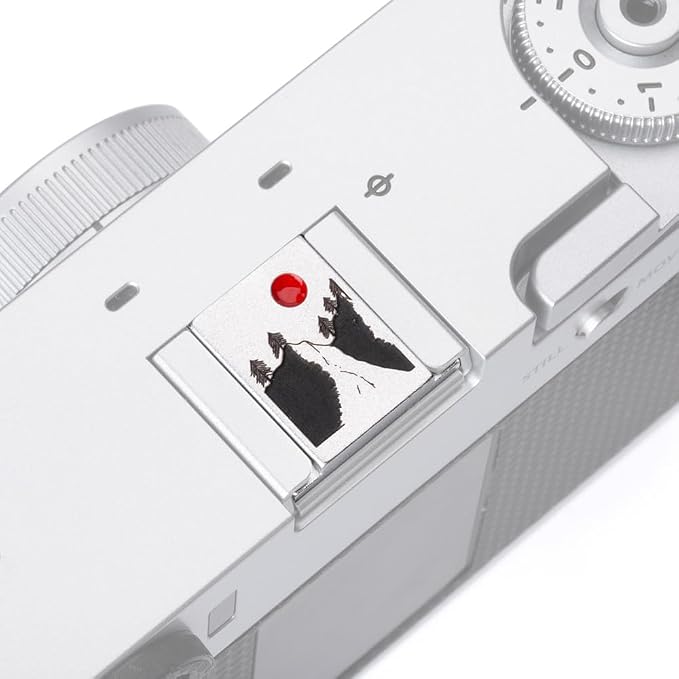 Camera Metal Hot Shoe Cover Protector Cap Compatible for Fujifilm XPro3 XPro2 XT4 XT3 XT2 XT30 XT20 XE5 XE3 XT200 X100V X-Half (Aluminum alloy-sunrise01) - Image 3