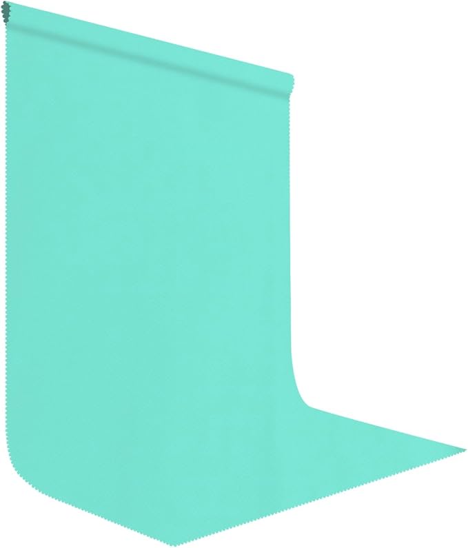 Turquoise Photography Backdrop for Photoshoot, Fabric 10x20ft | Polyester Studio Photo Backgrounds, Non Reflective, Easy to Hang, for Portrait Shoot, Product, Party Decor, Video Creation by LYLYCTY