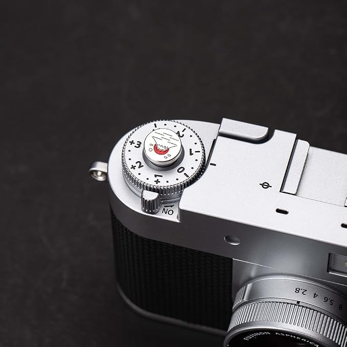 Camera Hot Shoe Cover/Shutter Button, Soft Release Button,Suitable for FUJIFILM XT5 XT4 XT3 XT30 XT20 X100V X100F XT100 X-E3 X-PRO2 X-PRO3 (Mountains and sea-Shutter Button) - Image 6