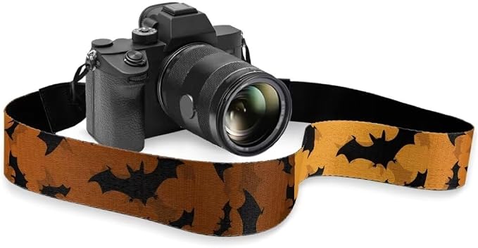 Coldinair Black Adjustable Camera Strap Universal Neck & Shoulder Soft Padded Strap for All DSLR Cameras,Binoculars by Coldinair