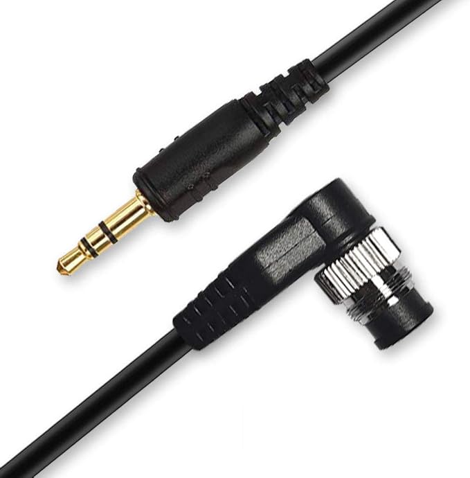 Off Camera Shutter Connecting Cable 3.5mm-DC0 Camera Connecting Plug 3.5mm Cord Compatible for Nikon Cameras (Fit for Pixel Shutter Remote Control TW-283 Series) by Pixel