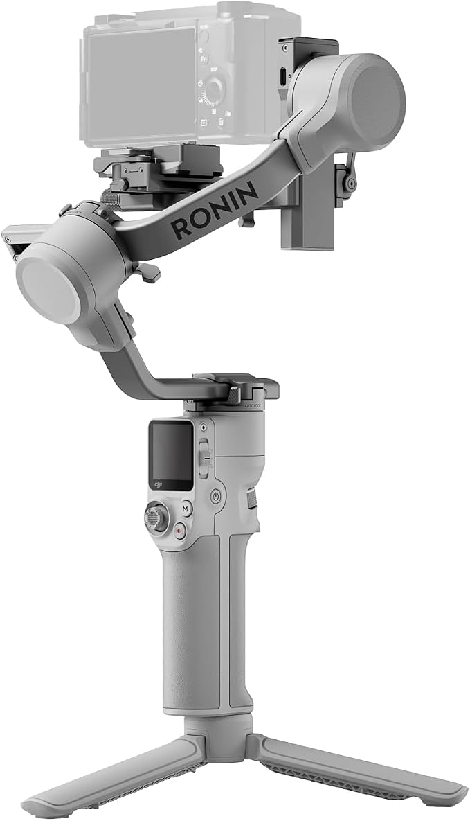 DJI RS 4 Mini, Gimbal Stabilizer for Camera, Canon/Sony/Nikon/Fujifilm | 3rd-Gen Native Vertical Shooting, 2nd-Gen Automated Axis Locks, Teflon Enhanced Balancing by Unknown