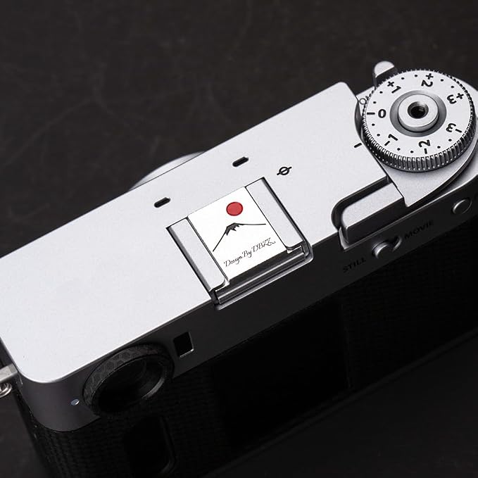 Camera Hot Shoe Cover/Shutter Button, Soft Release Button,Suitable for FUJIFILM XT5 XT4 XT3 XT30 XT20 X100V X100F XT100 X-E3 X-PRO2 X-PRO3 (Mountain-Hot Shoe Cover) - Image 6