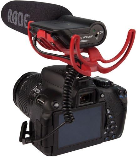 Rode Videomic Shotgun Microphone with Rycote Lyre Mount and Fuzzy Windjammer Kit - Image 4