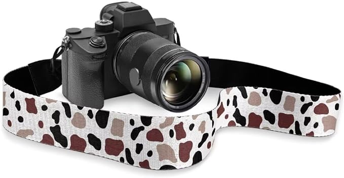 Coldinair Black Adjustable Camera Strap Universal Neck & Shoulder Soft Padded Strap for All DSLR Cameras,Binoculars by Coldinair