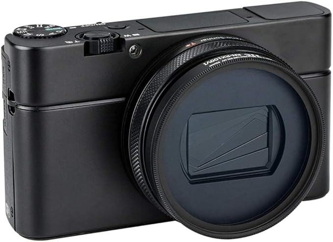 JJC Dedicated Metal Filter Adapter Lens Adapter for Sony ZV-1II RX100VII | with 52mm Snap-On Lens Cap & Cap Keeper String,for ZV-1II RX100 VII VI RX100M7 G5X Mark II,Install 52mm UV CPL ND Filter - Image 4