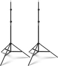 NEEWER Photography Light Stand, 7 Feet / 210cm Aluminum Alloy (2 Pieces) | Photo Studio Tripod Stands, for Video, Portrait, Photography Lighting, for Reflectors, Soft Boxes, Umbrellas, Backgrounds by Neewer
