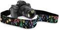 Coldinair Black Adjustable Camera Strap Universal Neck & Shoulder Soft Padded Strap for All DSLR Cameras,Binoculars by Coldinair