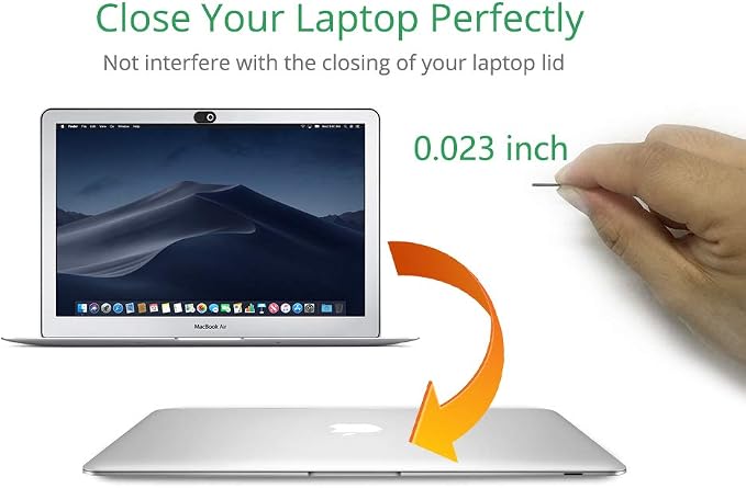 CloudValley Webcam Cover Slide, 0.023 in Camera Cover for Laptops, MacBook Pro, MacBook Air, iMac, iPad, PC/Computer, Tablets, Ultra-Thin Web Blocker Protecting Your Privacy [4-Pack] - Image 5