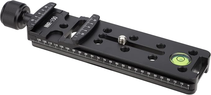 Camera Rail Nodal Slide 150mm Quick Release Plate Clamp Compatible with Arca Swiss Tripod for Garmin Xero C1 DSLR Tripod Monopod Ball Head for Panoramic Close-up Photography - Image 3