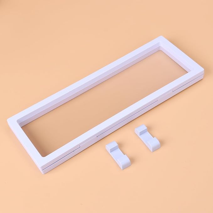 Gatuida Shadow Boxes Display Cases Jewelry Display Box 3d Effect for Store Home 11x30cm (Without Base) - Image 7