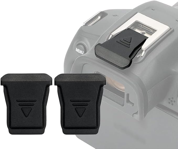 2PCS Camera Shoe Cover for Canon EOS R8 R50 R6 Mark II R5 Mark II R7 R10 R3 R5C,Replaces Canon ER-SC2 Shoe Cover, Flash Hot Shoe Cover Cap for Canon R8 R50 R6 R5 Mark II R7 R10 R3 R5C (NOT Fits EOS R5 by JJC