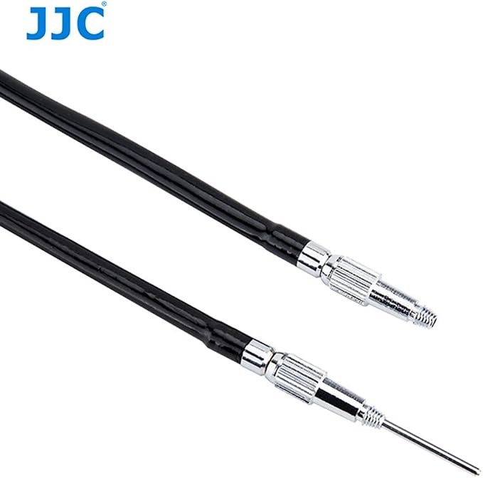 JJC 40cm Black Mechanical Cable Shutter Threaded Release with Bulb-Lock for Fujifilm X10 X20 X30 X100s X100t X-Pro1 X-Pro2 X-E1 X-E2, Leica M6 M7 M8, Nikon Df F4 FM2 F3 FE FM3a F80 - Image 6