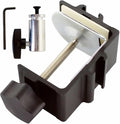 Replacement Heavy Duty C Clamp for 1/2” Base Magnifying Lamp,Desk Lamp,Swing Arm Lamp,Phone I pad Mount,Tablet Mic Holder,Table Mount Clamp for Microphone Stand Mic Boom Arm (G1 BLACK) by MeetRade