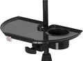Gator Frameworks Microphone Stand Accessory Tray with Drink Holder and Guitar Pick Tab, 12" x 7" (GFW-MIC-ACCTRAY) by GatorCases