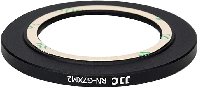 Metal 49mm Filter Lens Adapter with Cap for Canon PowerShot G7X III II G5X | Aluminium Alloy G7XM3 G7XM2 G7X G5X 49mm Filter Adapter, w Snap-On Lens Cap & Cap Keeper String,Installing UV CPL ND Filter - Image 7