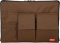 LIHIT LAB Laptop Sleeve with Storage Pockets (Bag-in-Bag), 10 x 13.8 Inches, Brown (A7554-9) by LIHITLAB