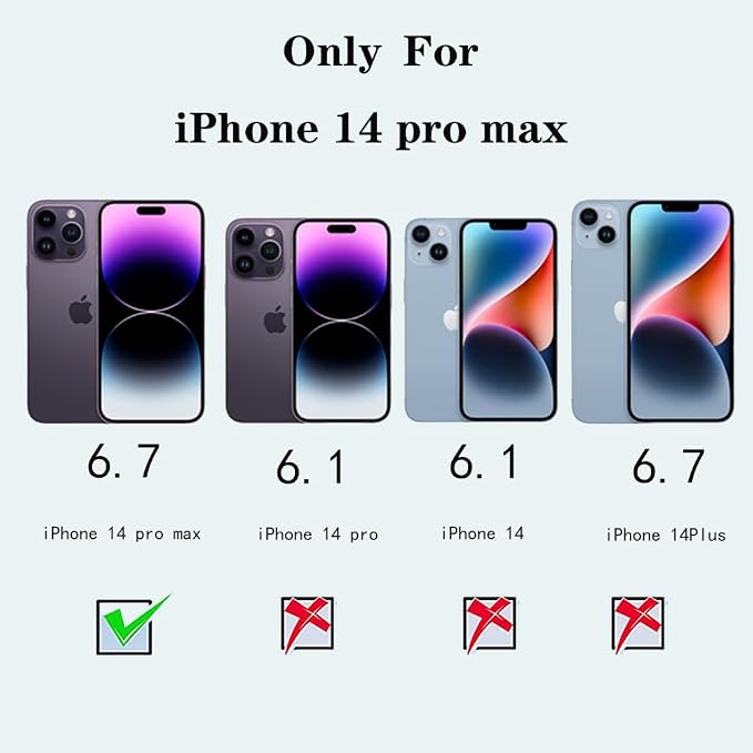 LED Light up case for iPhone 14 pro max,LED Illuminated Selfie Light[Rechargeable],Great for a Bright Selfie Light Up Case Cover (for iPhone 14 pro max-Black) - Image 2