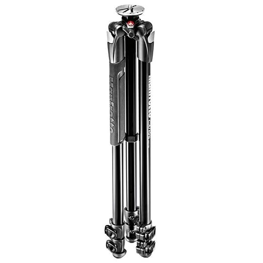 Manfrotto 290 Xtra Aluminum 3-Section Tripod (MT290XTA3US) Black | Includes shoulder bag and 10 year warranty for stability, travel and protection - Image 2