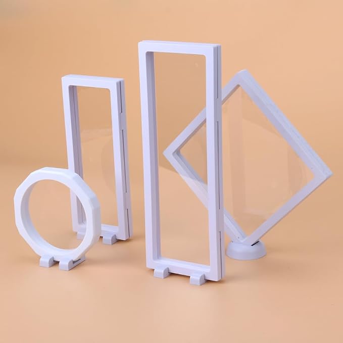 Gatuida Shadow Boxes Display Cases Jewelry Display Box 3d Effect for Store Home 11x30cm (Without Base) - Image 9