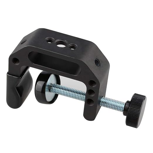 CAMVATE Universal C-Clamp for Desktop Mount Holder with 1/4"-20 & 3/8"-16 Thread Hole - 1121 by CAMVATE