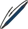 OP/TECH USA E-Z Comfort Neoprene Neck Strap - Lightweight, Padded, Adjustable Strap for DSLR, Mirrorless & Binoculars (Navy) - Made in USA | Neoprene neck strap with 44" adjustable length and 3/8" webbing for cameras, binoculars and gear by OPTECHusa