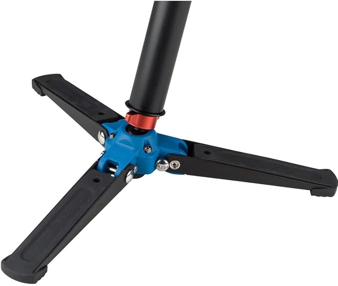 Benro Classic Video Monopod with S6 PRO Flat Base Video Head, 13.2 lb. Max, 3 Leg Folding Base, Flip Lock, Carrying Case- Black (A48FDS6PRO) - Image 9