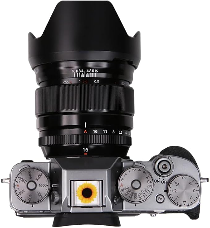 Foto&Tech Camera Hot Shoe Cover Compatible with Sony FX30 FX3 A7R V Full-Frame Cinema Camera (Sunflower) - Image 3