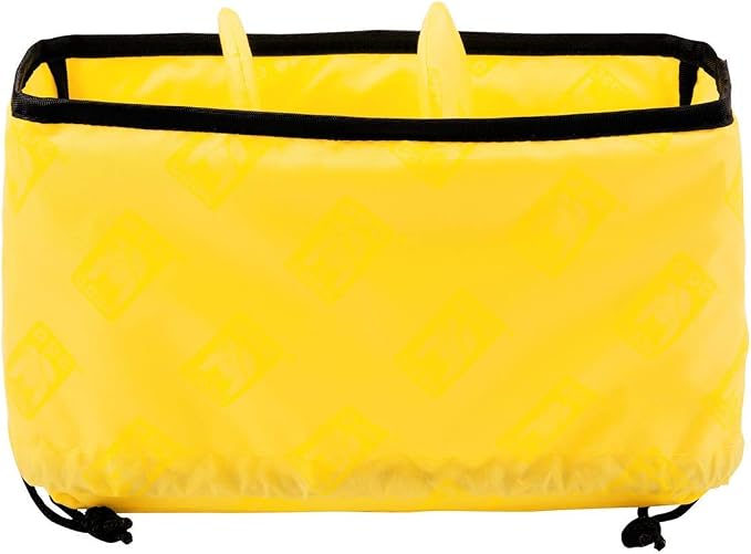 Cubeze (ACQB 39) Flexible Padded Storage Bag; Removable & Adjustable Padded Inserts; Drawstring Closure; Hi-Vis Yellow Interior; Exterior Pockets for Accessories; Yellow - Image 3