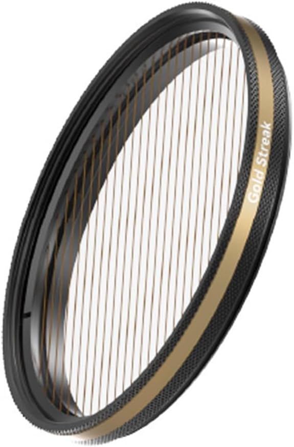 Fotorgear Camera Lens Filter,67mm Clip On Filters Professional Photography for Camera Lens, 67mm Universal Phone Polarizer Filter CPL ND Black Mist Gold Streak for iPhone Xiaomi Huawei(Gold Streak) by XCJSYP