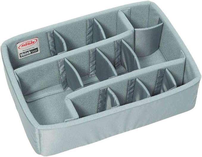 SKB Cases iSeries Storage Organizer iSeries 3i-1510-6 Think Tank Designed Padded Divider Set, Gray (5DV-1510-TT) - Image 5