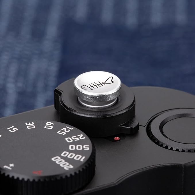Camera Shutter Button Compatible with FUJIFILM X-T5 X-T4 X-T20 X-T30 X-T200 X-PRO2 ，,Soft Release Button for laica M9 (Fish Bone) - Image 7