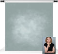 Kate Dark Cyan Photography Backdrops Abstract Photo Backdrop Poratrait Background for Photoshoot, 10x10ft by KateBackdropforPhotography