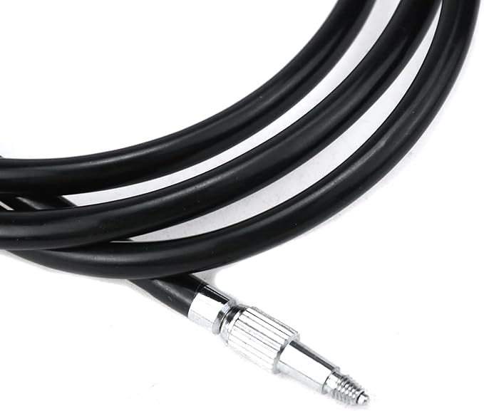 39.4"(100cm) Threaded Release Cable Shutter Release Cable, Black | Vibration-free, with Bulb-Lock Mechanical Shutter Release Cable - Image 5