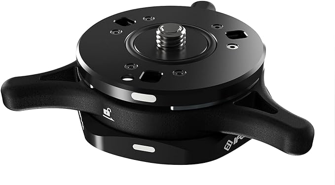 IFOOTAGE Seastar Q1S Upgrade Camera Quick Release Plate | Quick Connect Tripod Mount Compatible with Canon Nikon Sony DSLR Camcorder, Video Photography Ball Head Tripod Monopod Slider by IFOOTAGE