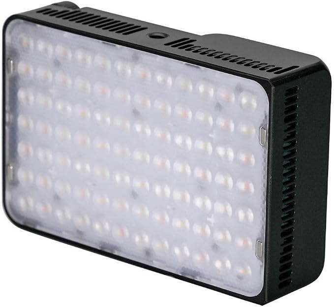 Amaran Ace 25c RGBWW LED Video Light Pocket Creator Light | 32W Boost Mode, 2300K-10000K RGBWW, 1171 Lux Output at 5600K, 4500mAh Battery, USB-C PD Fast Charging, Charcoal - Image 4