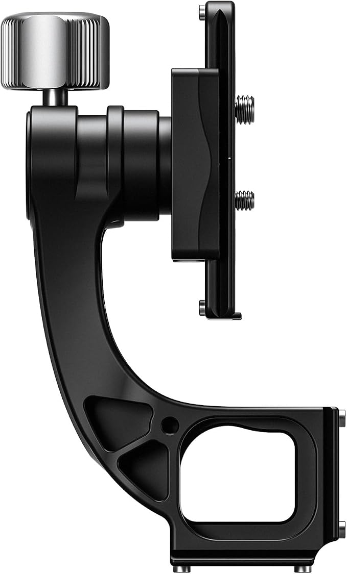 Leofoto MPG-02 Gimbal Attachment for Heads, Full Gimbal Head Function, Lightweight, Bubble Level, Arca Compatible on Botton and Side by TAKINGITFURTHER-LEOFOTO