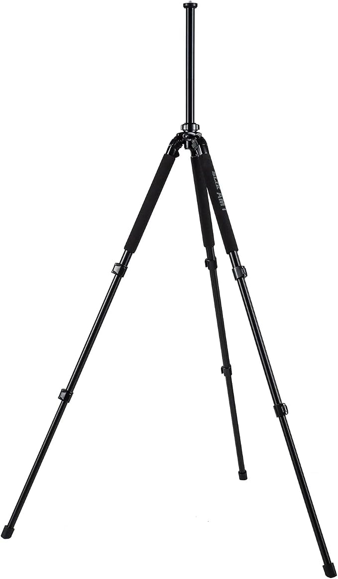 SLIK Pro 700 DX Black Tripod Legs 71" - AMT Alloy, Supports Up to 44lbs | For Telephoto Lenses, Spotting Scopes & Filmmaking Cameras - 40% Greater Weight-to-Strength - 2-Part Center Column - Image 4