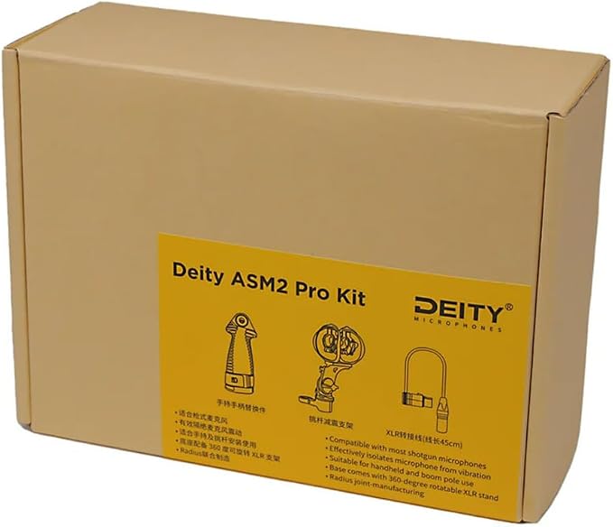 Deity ASM2 Pro Kit of Shotgun Microphone Shock Mount | Built-in XLR Connector Holder - Image 6