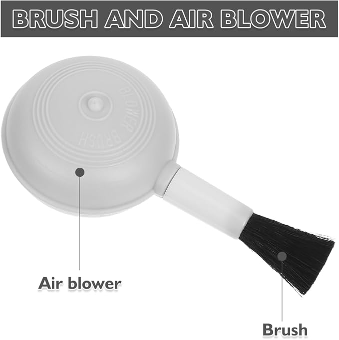 Cleaning Brush Set - Lens Air Blower and Dust Remover for DSLR Cameras Mobile Phones and Electronics - Detachable Brush for Easy Cleaning and Storage - Image 4